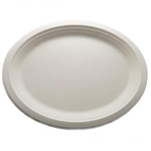 Sugarcane Bagasse Oval Plates