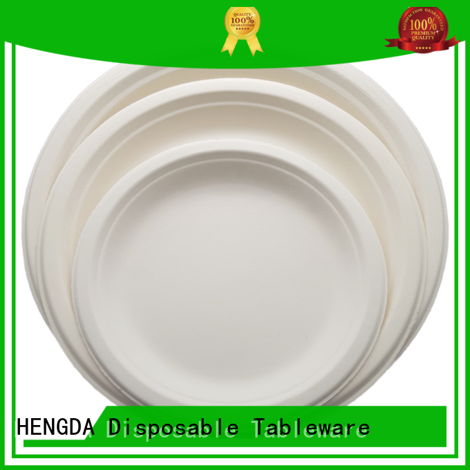 HENGDA Disposable Tableware first-rate compostable paper plates customization for party