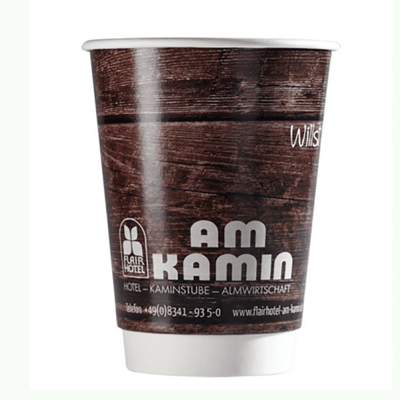 Custom Double Wall Paper Coffee Cup for Hot Drinks